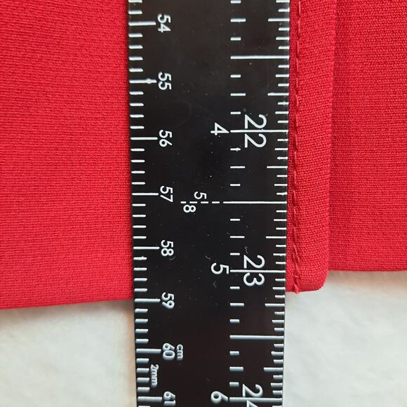 Evan-Picone 2 Piece Suit Blazer & Skirt Red Size 8P Work Career Professional - Picture 14 of 16